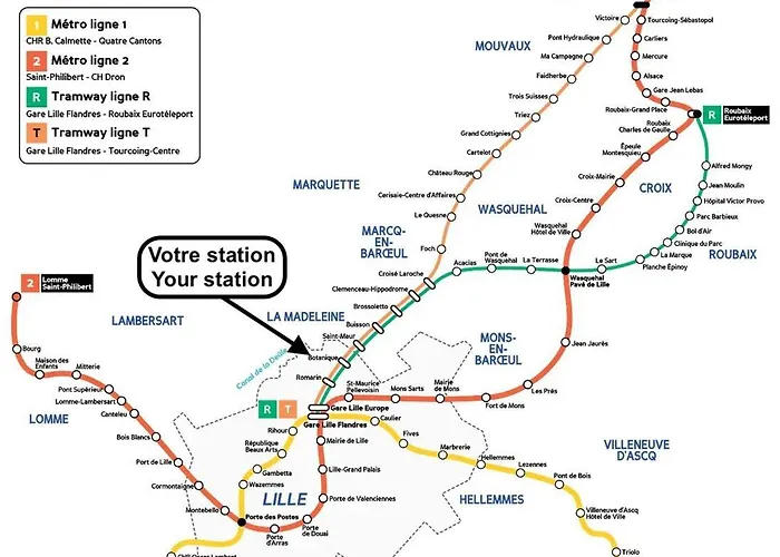 With Balcony, Parking And Elevator Lille